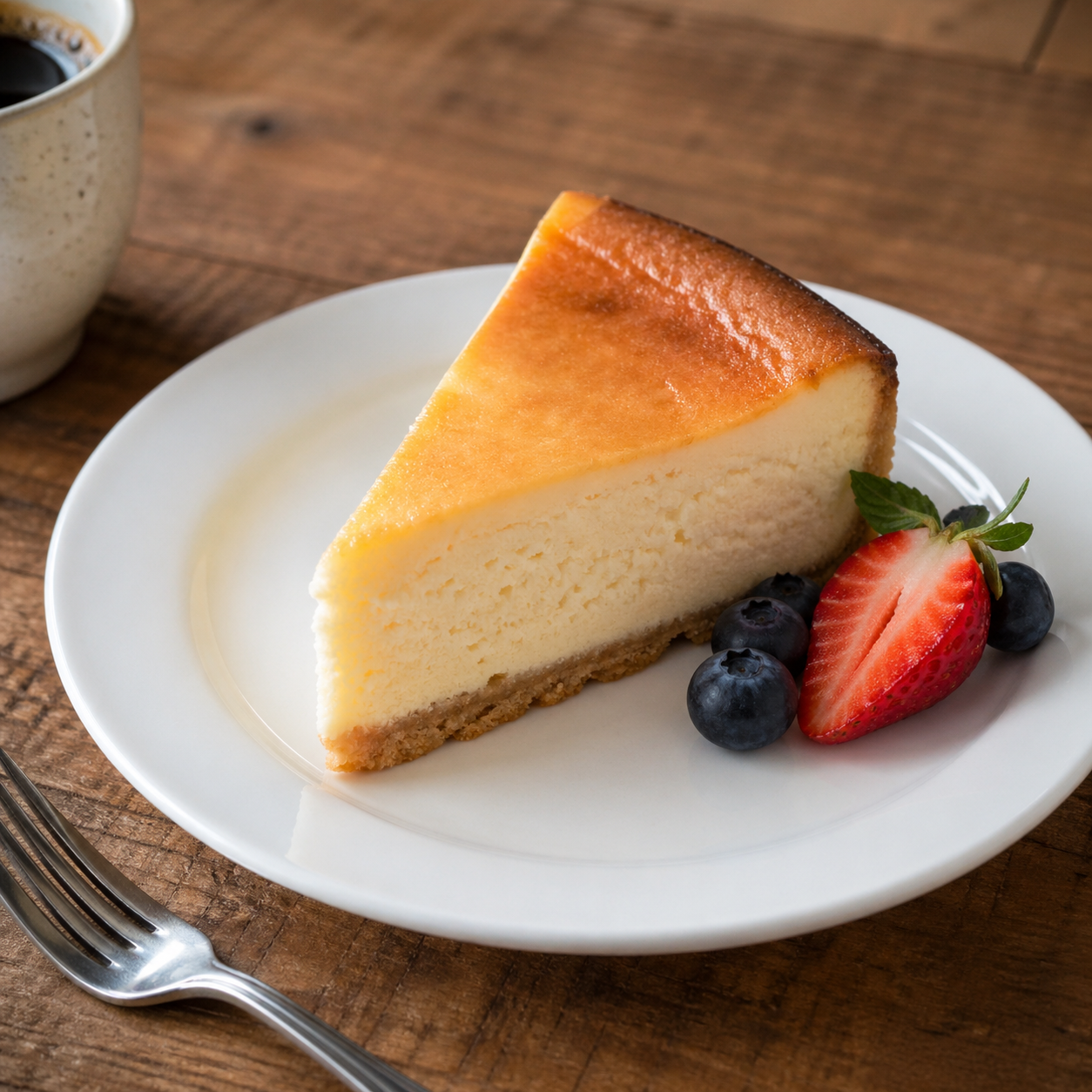 自家製チーズケーキ